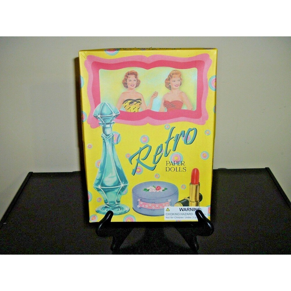 Retro Paper Doll's Dressing Up Set 2014, 6 Pages of Uncut 1950's Style Clothing